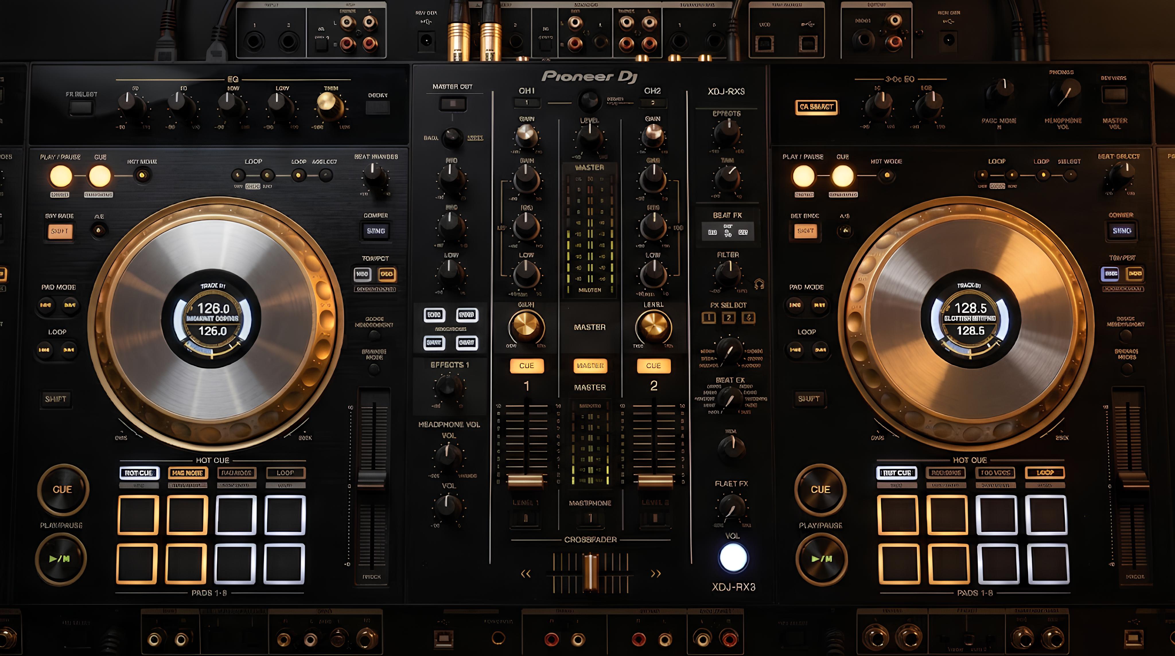 DJ kontroler a světelná technika Black Stage Event na akci v Plzni